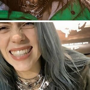 Billie Eilish DALMATA Silver Chain Necklace with Charm RARE!!!!